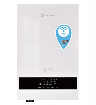 Электрический котел THERMEX Boss 12 Wi-Fi (White) со встроенным насосом и расширительным баком